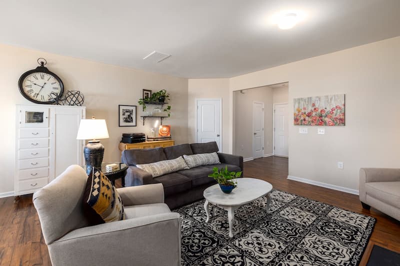 Une horloge style industriel