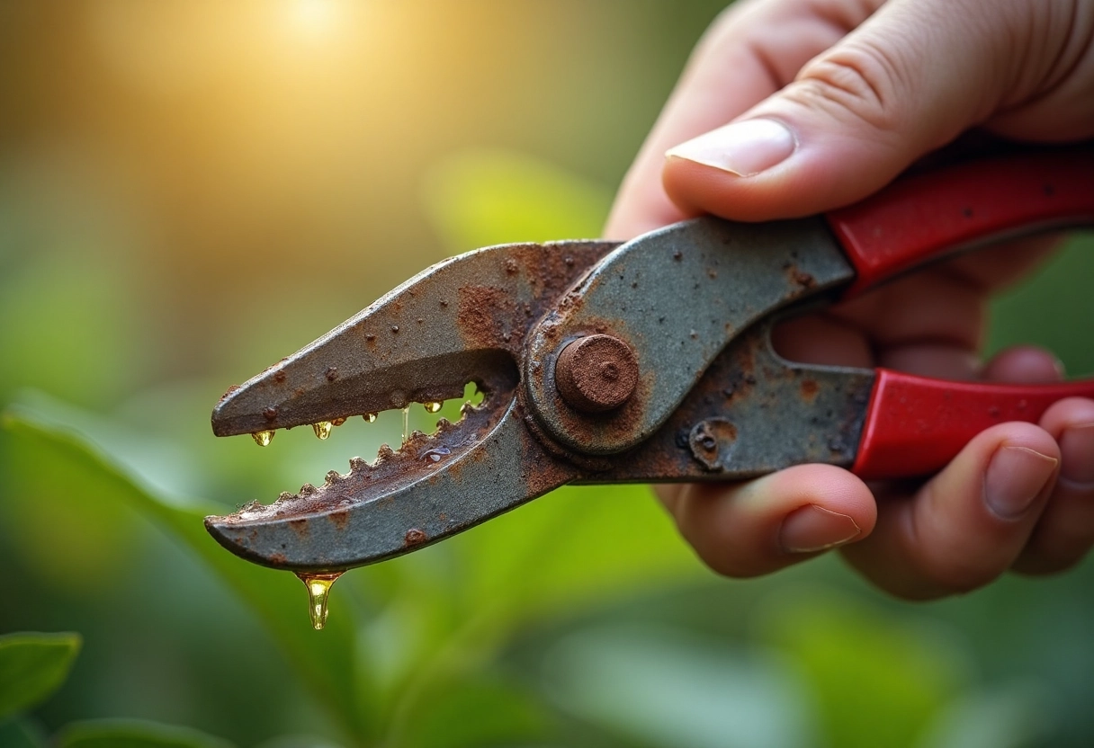 huile outils