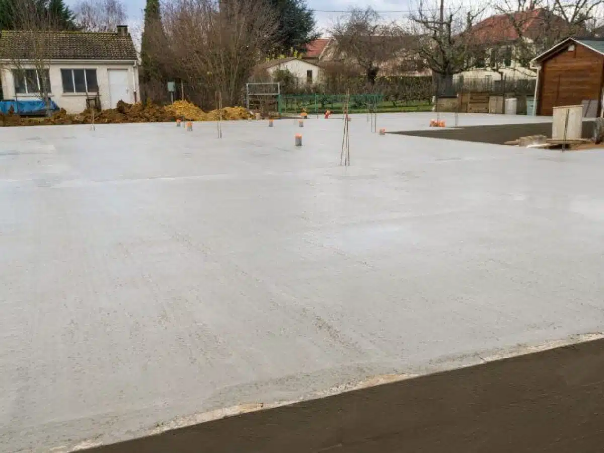 prix de pose d’une dalle en béton