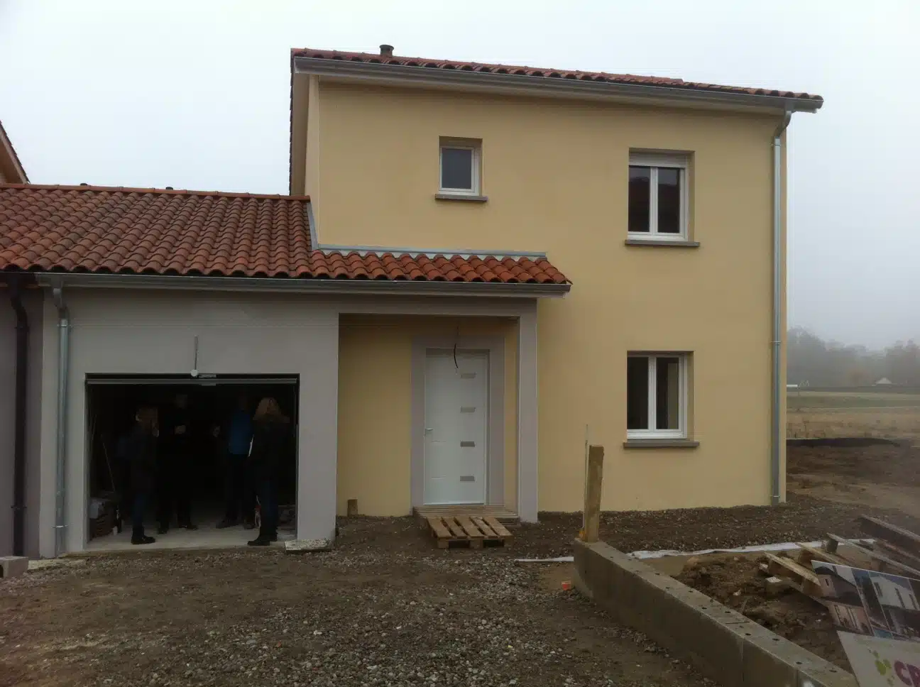 Crépis maison à 2 couleurs