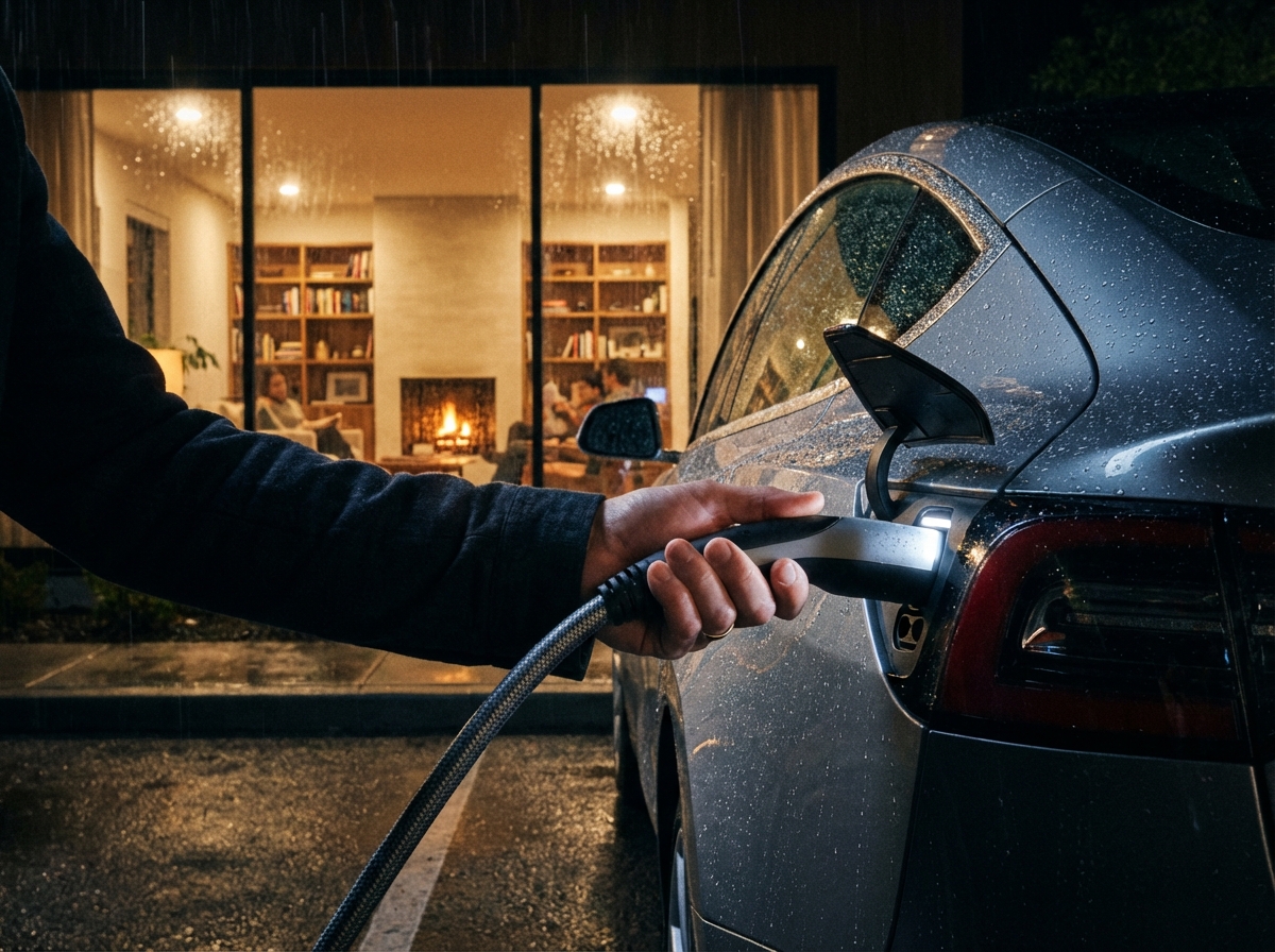 recharge maison voiture